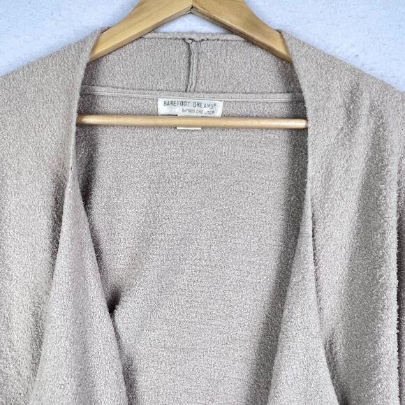 Barefoot Dreams Cozy Chic Calypso Bamboo Chic Lite Wrap Open Front Cardigan L/XL - Picture 4 of 10
